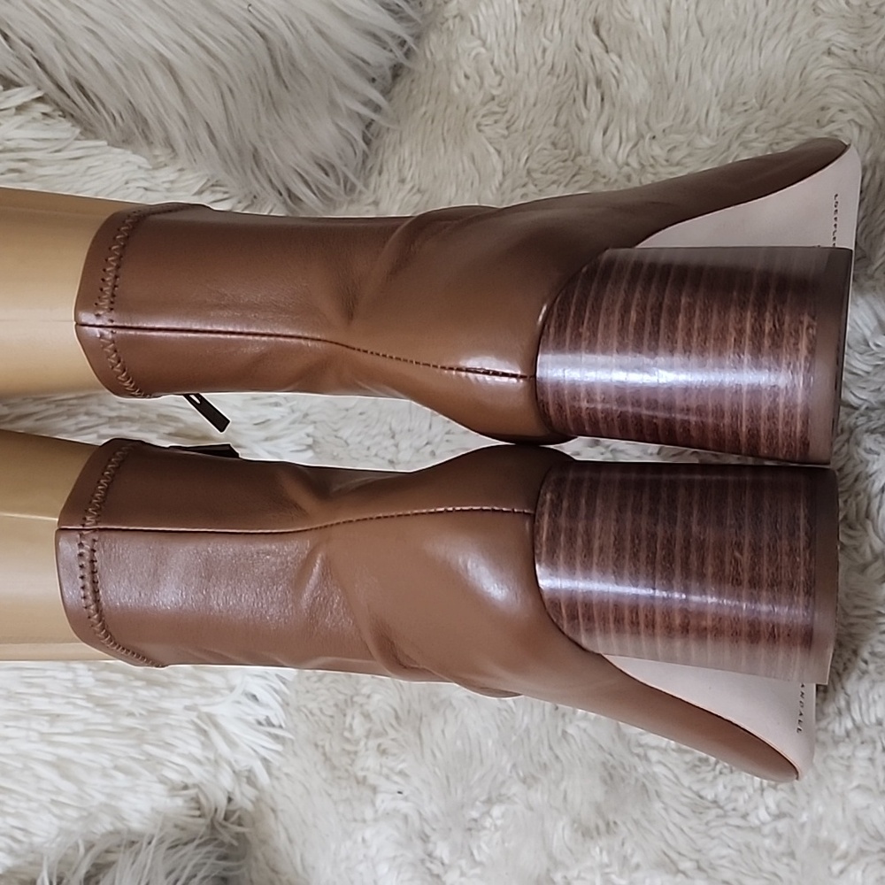 Loeffler Randall Brown Ankle Boots - Picture 4 of 12